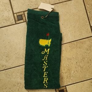 Masters Tri Fold Golf Towel